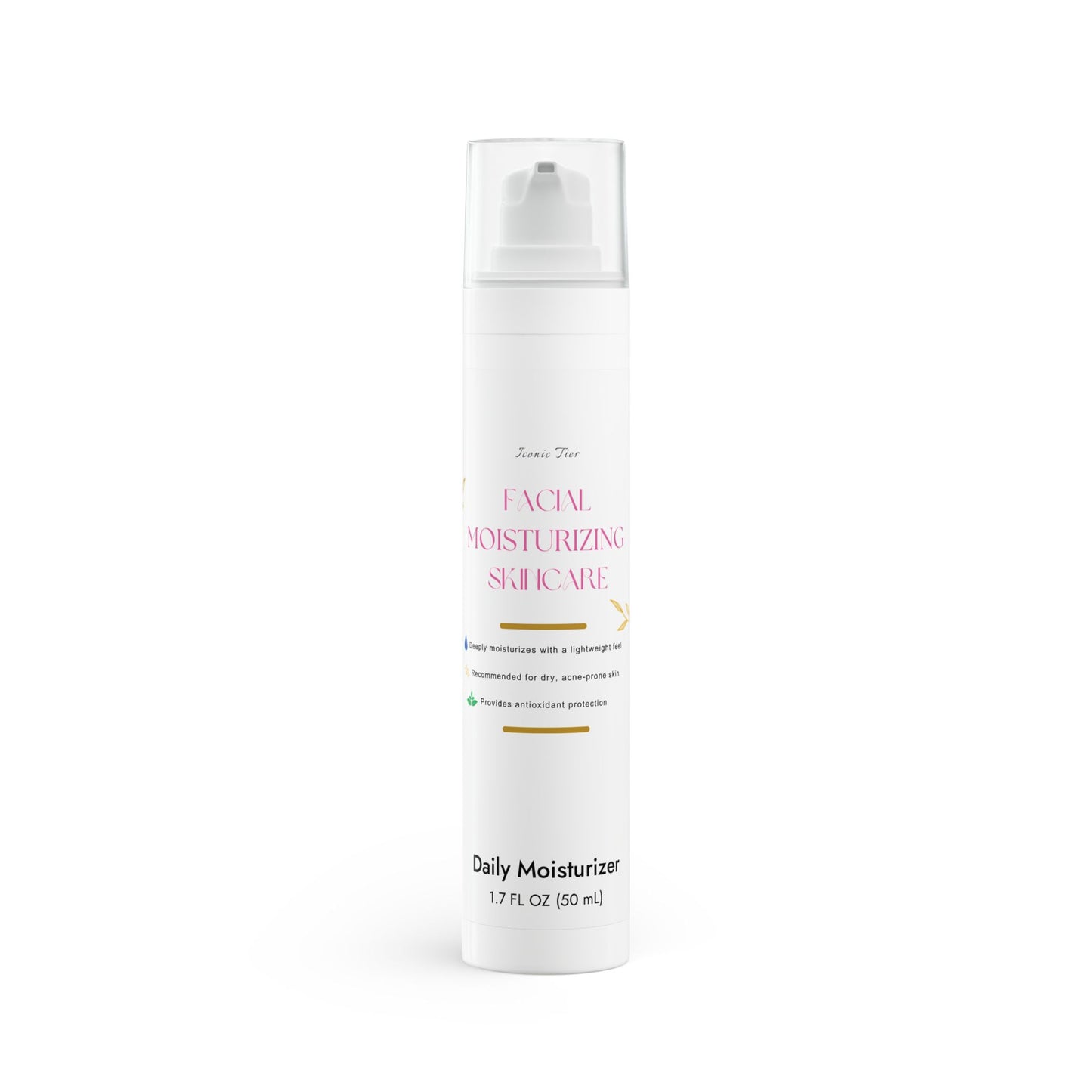 Daily Moisturizer, 1.7oz, Skin Care Products for Daily Use - Iconic Tier