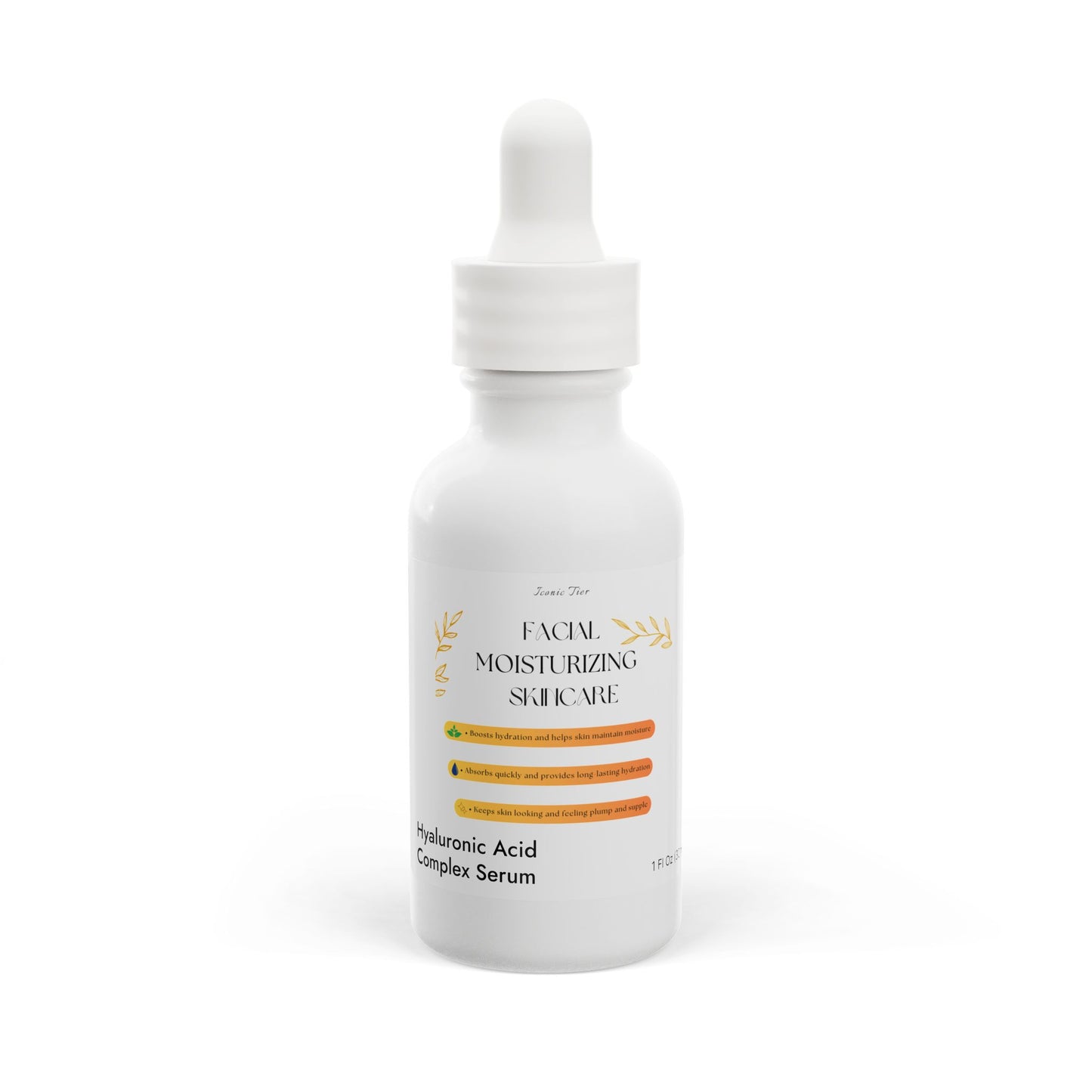 Hyaluronic Acid Complex Serum, 1oz, Hyaluronic Acid Complex Serum - Iconic Tier