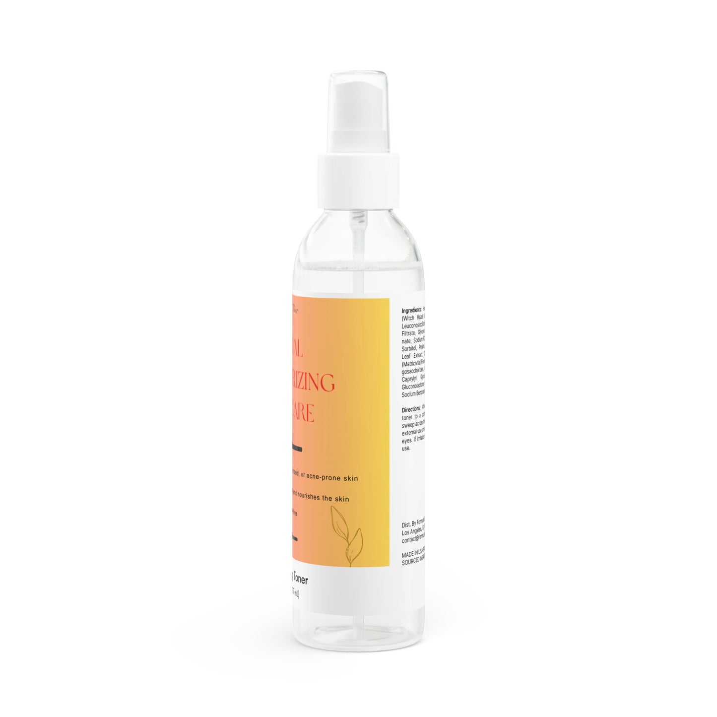 Hydrating Toner, 6oz, Hydrating Toner for Normal Skin - Iconic Tier