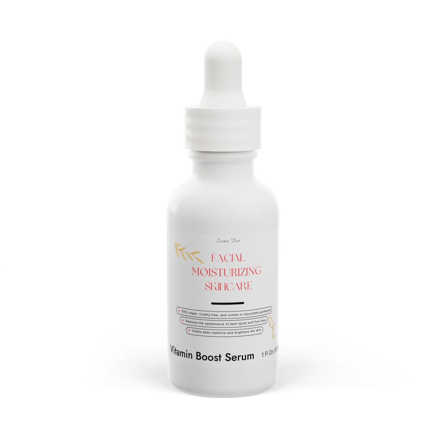 Vitamin Boost Serum, 1oz, Skin Care Serum with Vitamin C - Iconic Tier