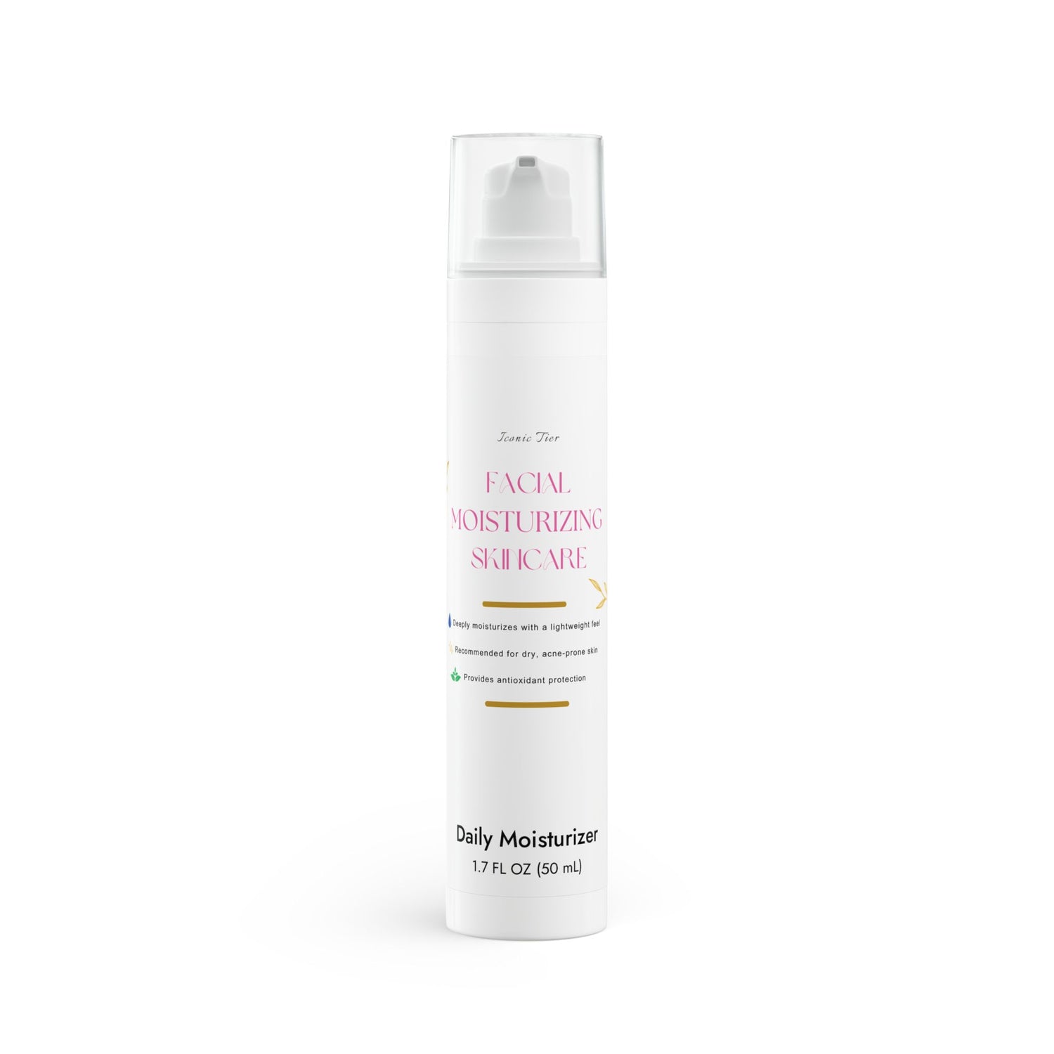 Daily Moisturizer, 1.7oz, Skin Care Products for Daily Use - Iconic Tier