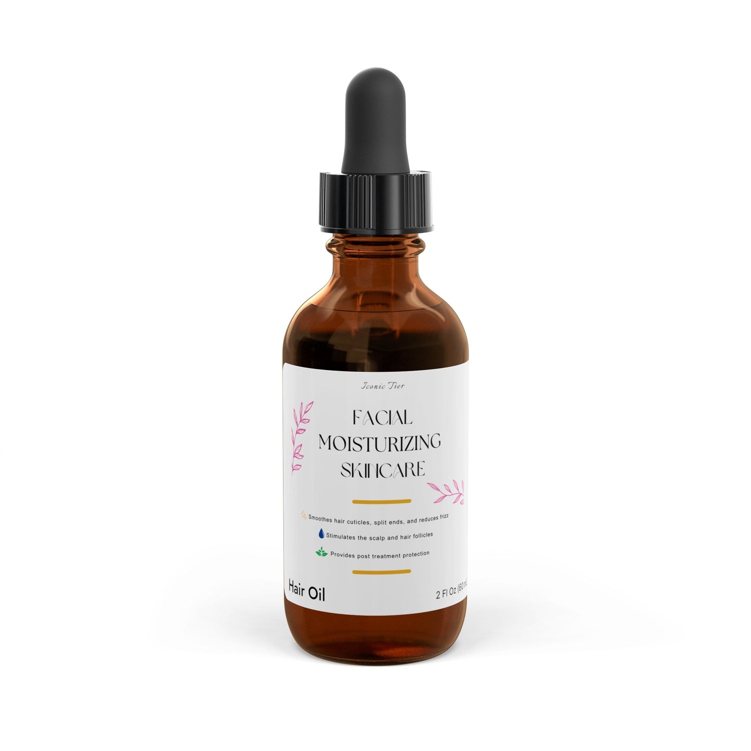 Hair Oil, 2oz, Good Hair Oil for Hair Growth - Iconic Tier