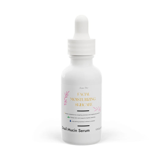 Snail Mucin Facial Serum, 1oz, Snail Serum for Face - Iconic Tier
